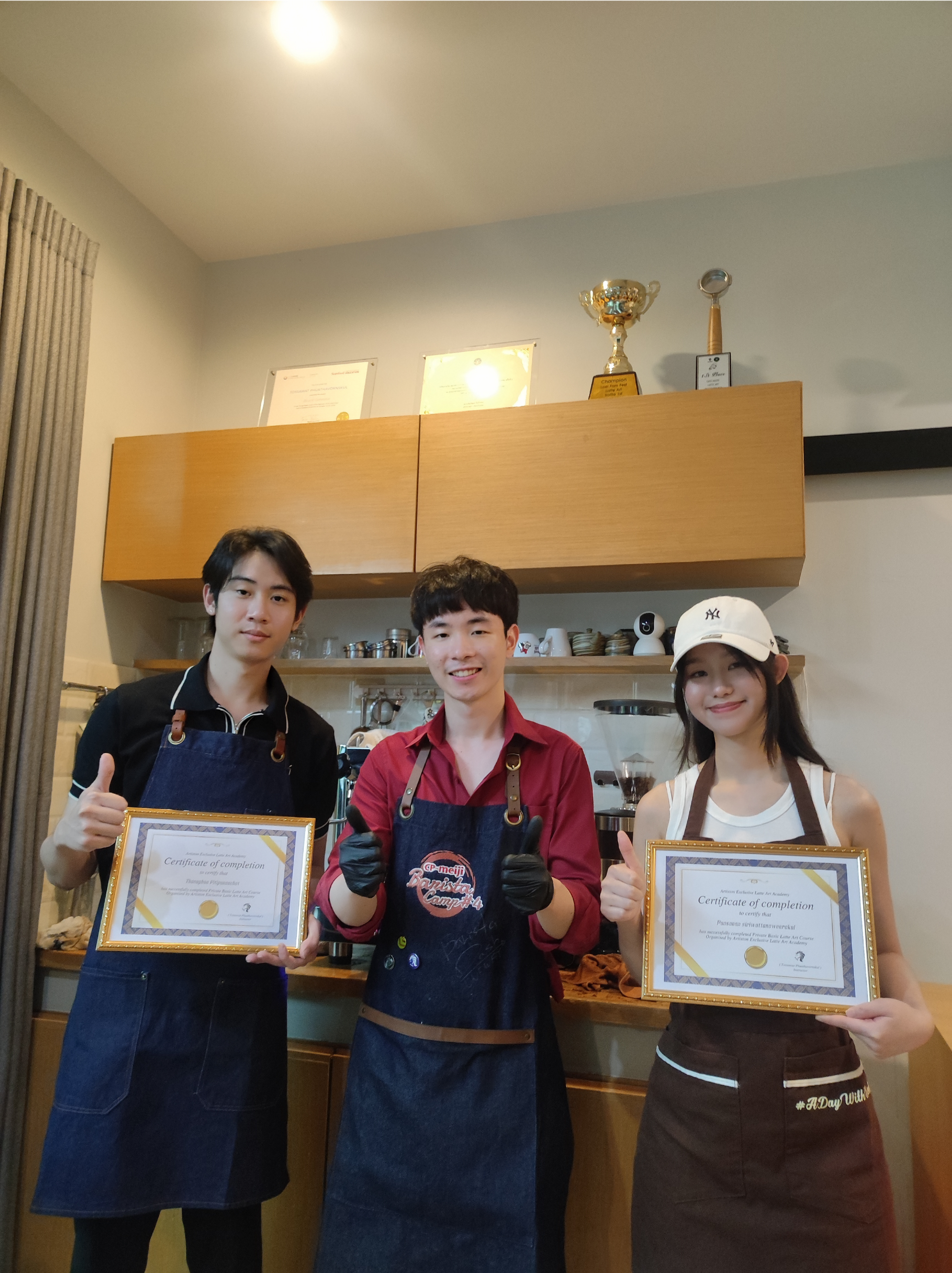 ภาพรีวิวคอร์สเรียนบาริสต้า Topcoff