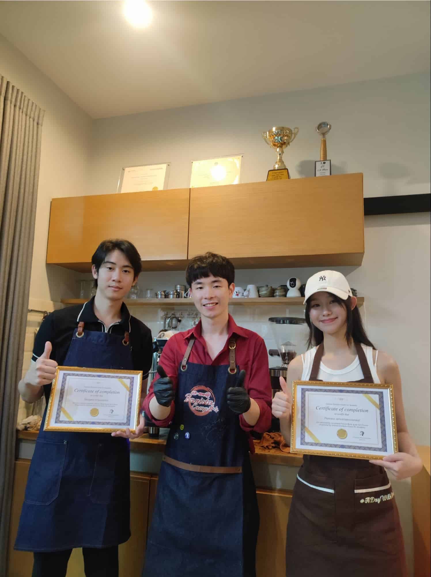 นักเรียน Latte Art