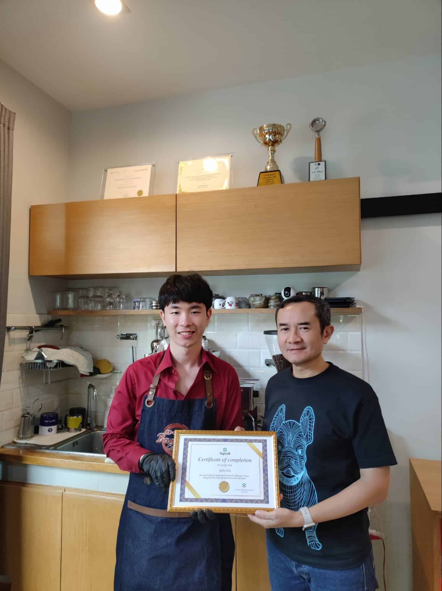 เรียนลาเต้อาร์ต Topcoff