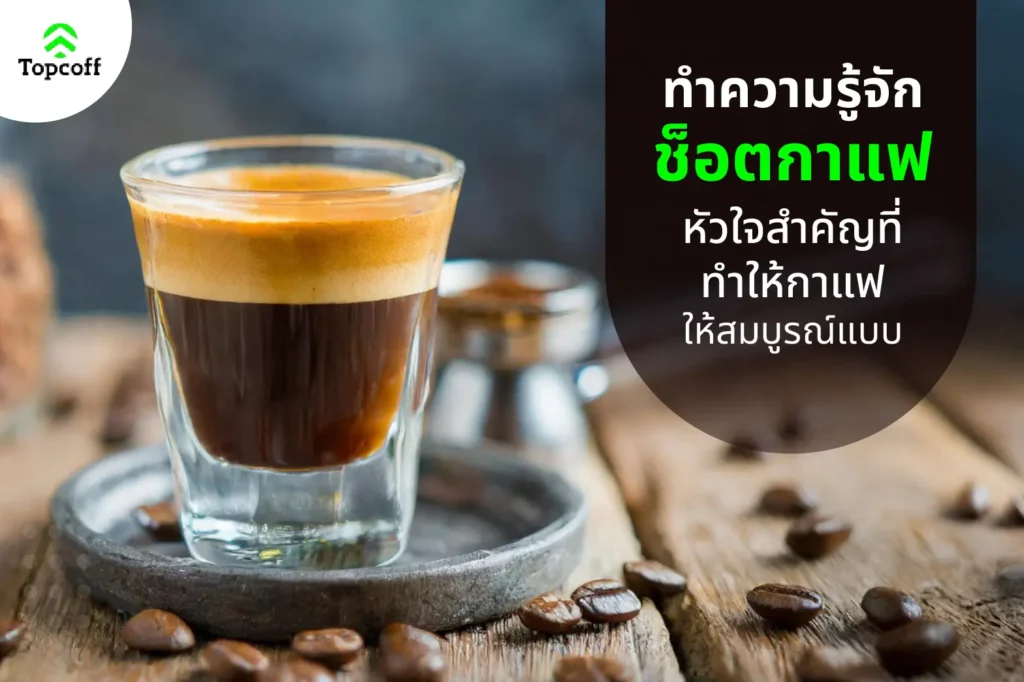 สอนทำช็อตกาแฟ